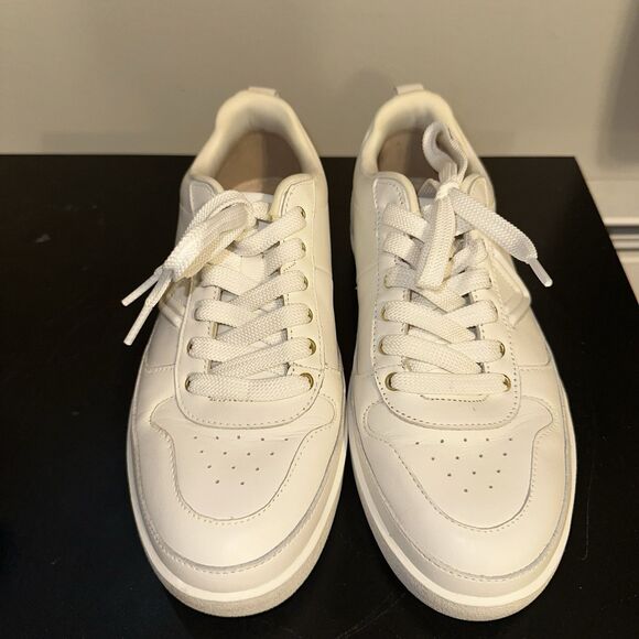 Vionic Womens Size 8.5 Wide Elise White Casual Leather Sneakers - Picture 16 of 16